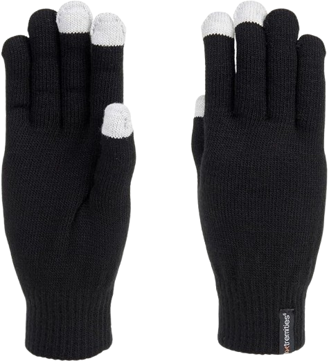 Thinny Touch Black Gloves